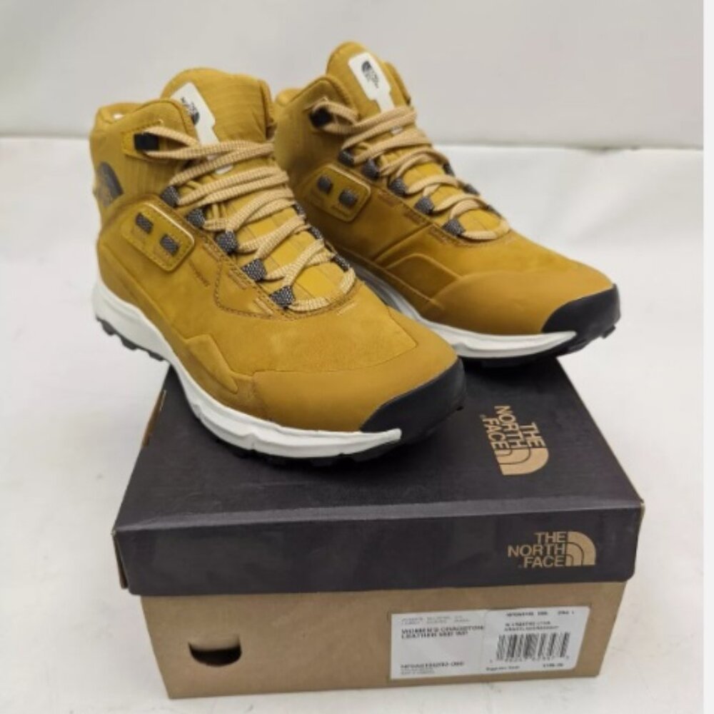 THE NORTH FACE WOMENS CRAGSTONE LEATHER MID WATERPROOF HIKING BOOTS